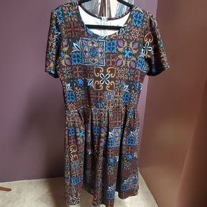NWOT! LuLaRoe Amelia dress